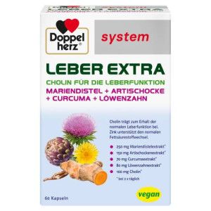 DOPPELHERZ Leber Extra system Kapseln